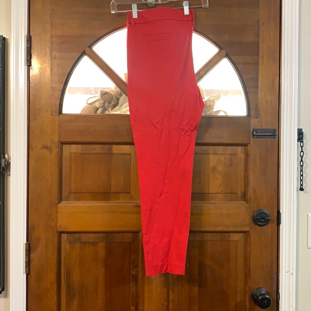 Old Navy Red Pixie Pants size 16